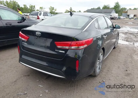 2017 Kia Optima Hybrid Ex из США, поврежденный, VIN KNAGU4LEXH5010077